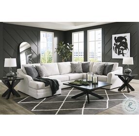 Koralynn Stone 3 Piece Sectional with LAF Chaise