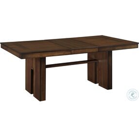 Sedley Walnut Rectangular Extendable Dining Table
