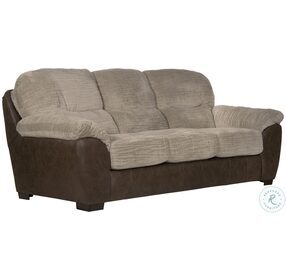 McMahon Bark Sofa with Drop Down Table