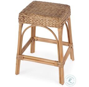 Robias neutral Hyacinth Counter Height Stool