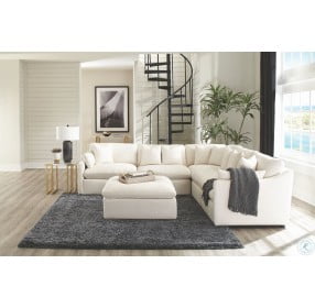 Hobson Off White Sectional