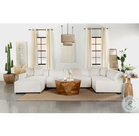 Freddie Pearl Upholstered Tight Back Sectional