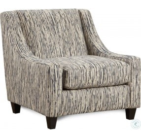 Handwoven Linen Local Color Steel Accent Chair