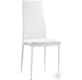 Florian White Side Chair Set of 2