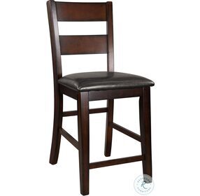 Mantello Cherry Counter Height Chair Set of 2
