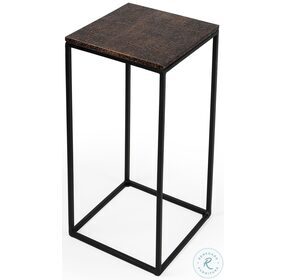 Lacrossa Bronze Top And Metalworks End Table