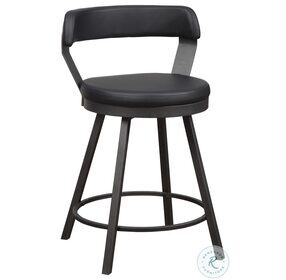 Appert Black Counter Height Chair Set of 2