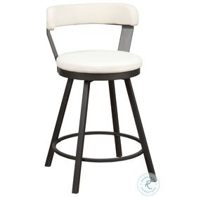 Appert White Counter Height Chair Set of 2