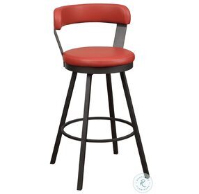 Appert Red Pub Chair Set of 2