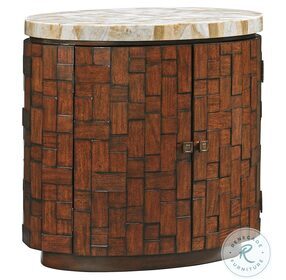 Island Fusion Banyan Oval Accent Table