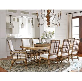 Twin Palms Caneel Bay Rectangular Extendable Dining Room Set