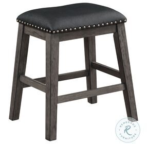 Timbre Gray Counter Height Stool Set of 2