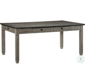 Granby Coffee And Antique Gray Dining Table