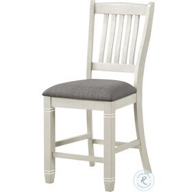 Granby Antique White Counter Height Chair Set Of 2