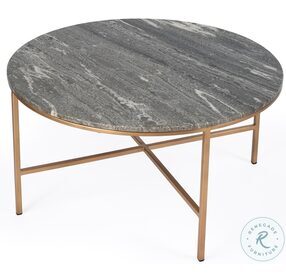Grafton Marble And Metal Coffee Table