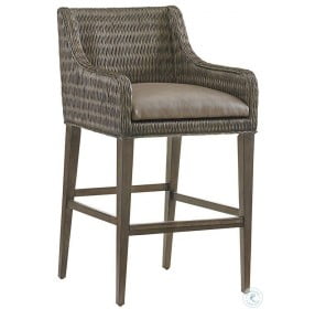 Cypress Point Turner Woven Bar Stool Set of 2