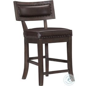 Oxton Baltimore Espresso Counter Height Chair Set Of 2