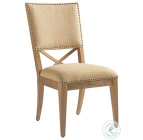 Los Altos Soft Golden Maize Alderman Upholstered Side Chair Set Of 2