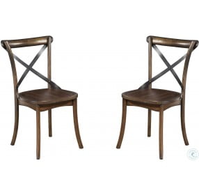 Arendal Oak Side Chair Set of 2
