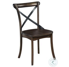 Arendal Burnished Dark Oak Side Chair Set Of 2