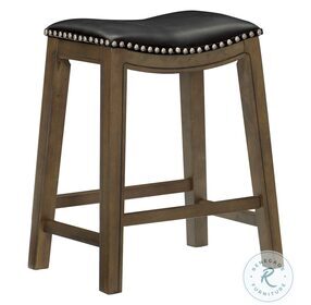 Ordway Black Counter Height Stool