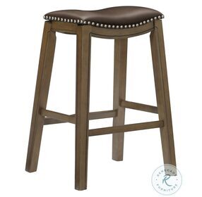 Ordway Brown Pub Height Stool