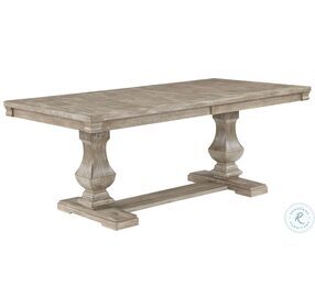 Southlake Brownish Gray Extendable Dining Table