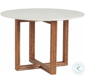 Palm Desert Sundrenched Sierra Tan And White Arcadia Breakfast Table