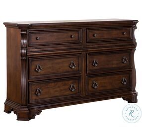 Arbor Place Brownstone 8 Drawer Double Dresser