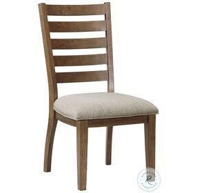 Tigard Beige And Cherry Side Chair Set Of 2