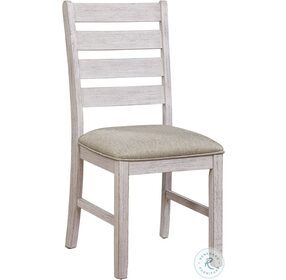 Ithaca Grayish White Side Chair Set Of 2