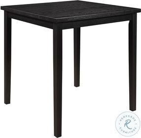 Adina Black Counter Height Dining Table