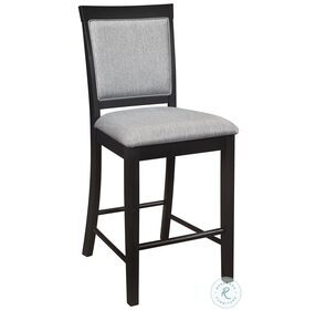 Raven Gray Counter Height Chair Set Of 2