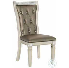 Juliette Silver Side Chair Set Of 2