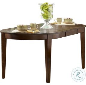 Ameillia Dark Oak Dark Oak Extendable Dining Table