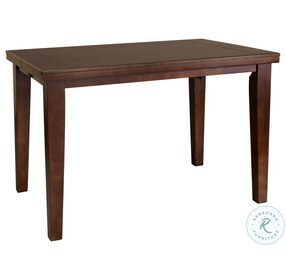 Ameillia Dark Oak Extendable Counter Height Table