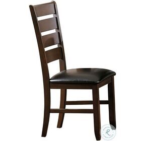 Ameillia Dark Oak Side Chair Set of 2