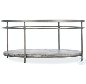 5889-80111-00 Distressed Silver Cocktail Table