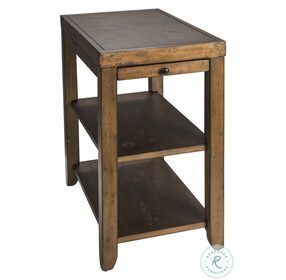 Mitchell Nutmeg Chairside Table