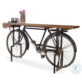Cycle Brown And Black Small Bar Table