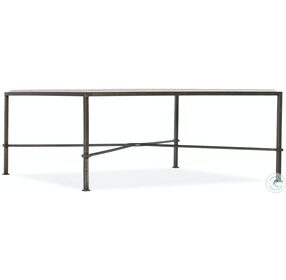 Melange Gray And Black Cocktail Table
