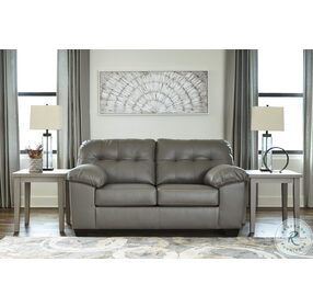 Donlen Gray Loveseat