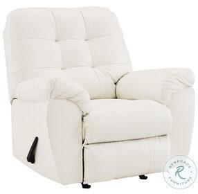 Donlen White Recliner