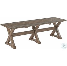 Foundry Driftwood Dining Bench