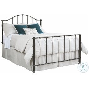 Foundry Driftwood King Garden Metal Bed