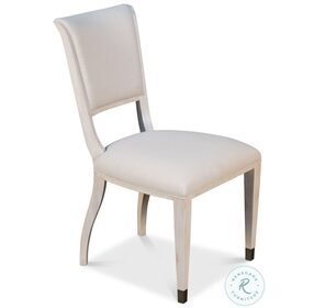 Elegant Whitewash White Dining Side Chair Set Of 2