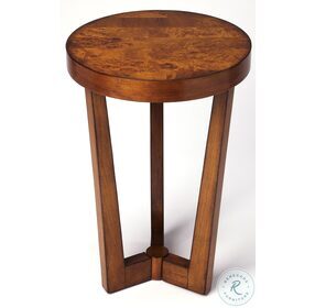 Masterpiece Aphra Distressed Olive Ash Side Table