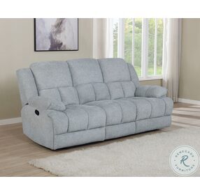 Waterbury Grey Reclining Sofa
