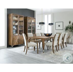 Chapman Brown Extendable Dining Room Set