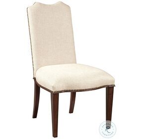Hadleigh Cherry Upholstered Side Chair Set of 2